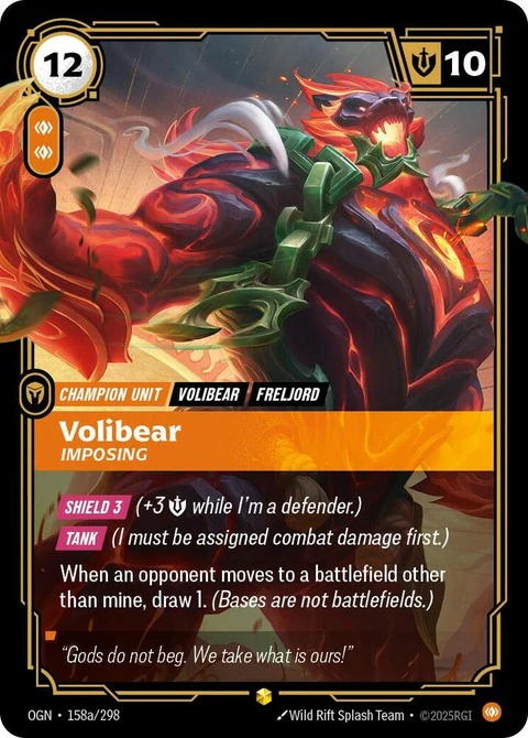 Volibear - Imposing (Alternate Art) (158a)
