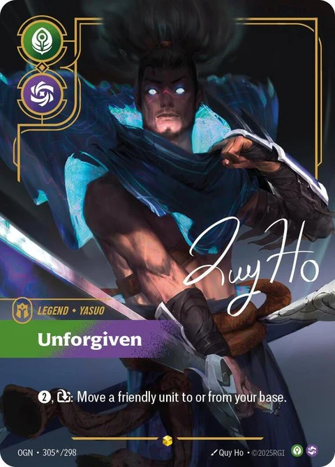 Yasuo - Unforgiven (Signature) (305*)