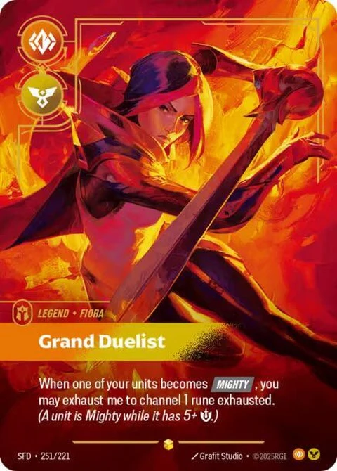 Fiora - Grand Duelist (Overnumbered) (251)