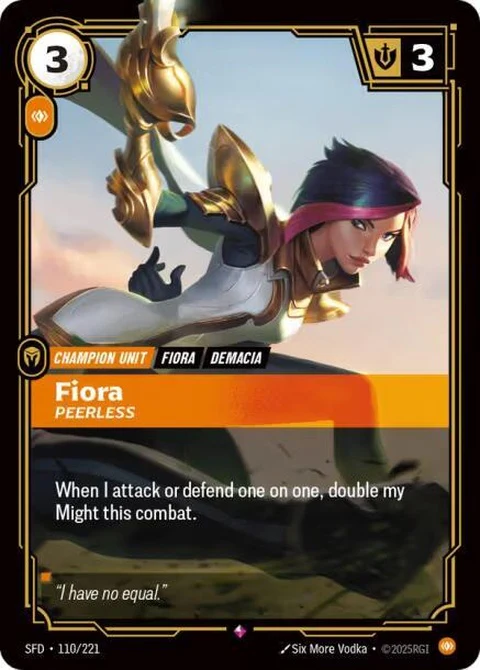 Fiora - Peerless (110)