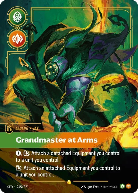 Jax - Grandmaster At Arms (Overnumbered) (245)