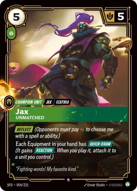 Jax - Unmatched (54)