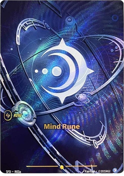Mind Rune (Alternate Art) (R03a)