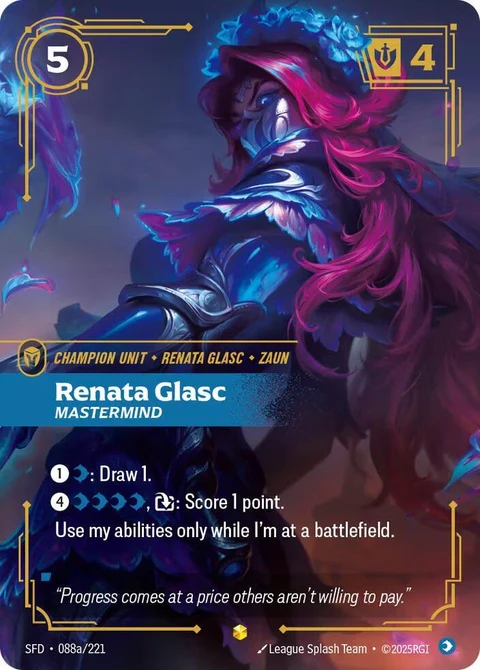 Renata Glasc - Mastermind (Alternate Art) (88a)