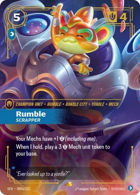 Rumble - Scrapper (Alternate Art) (89a)