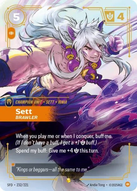 Sett - Brawler (Overnumbered) (232)