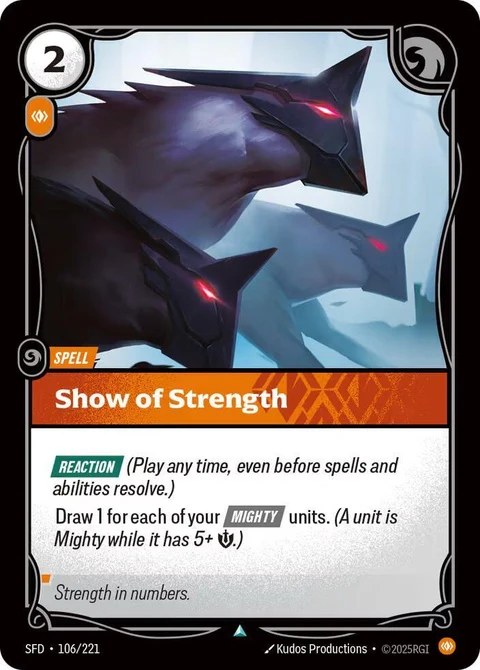 Show Of Strength (106)