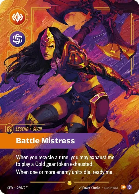 Sivir - Battle Mistress (Overnumbered) (250)