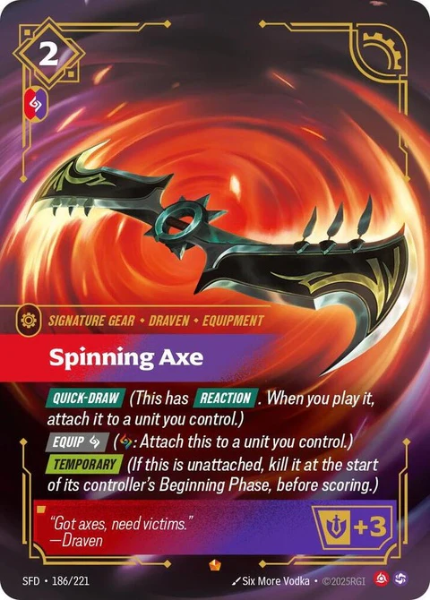 Spinning Axe (186)