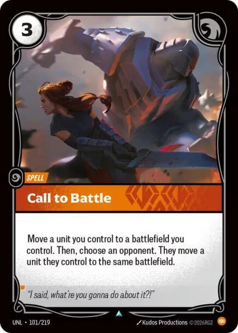 Call To Battle (101)