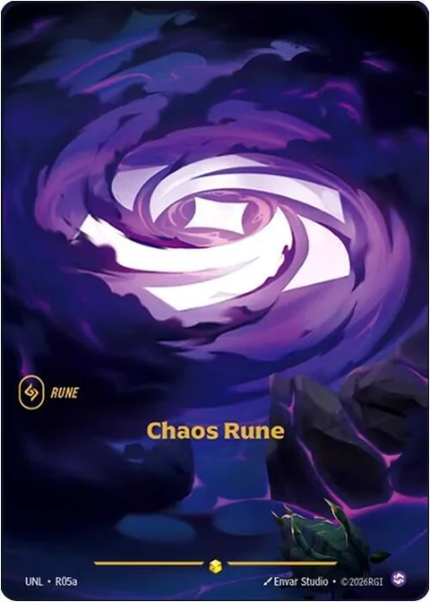 Chaos Rune (Alternate Art) (R05a)