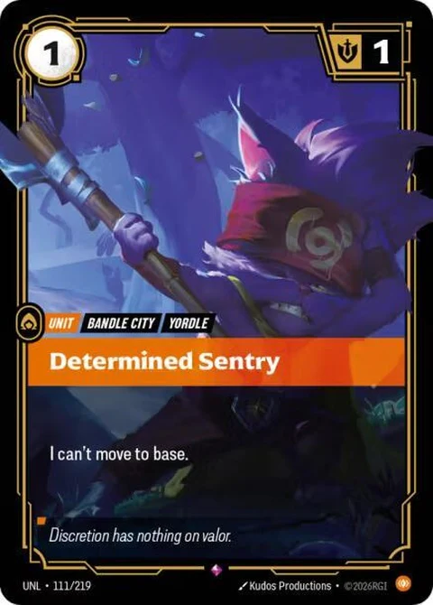 Determined Sentry (111)