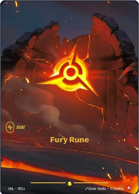 Fury Rune (Alternate Art) (R01a)