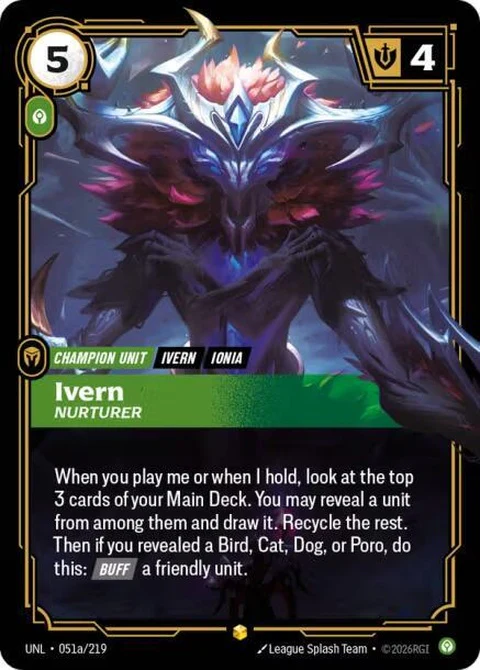 Ivern - Nurturer (Alternate Art) (51a)