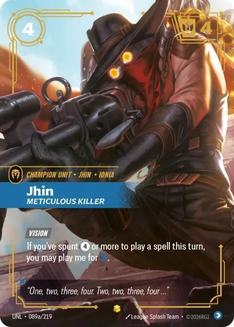 Jhin - Meticulous Killer (Alternate Art) (89a)