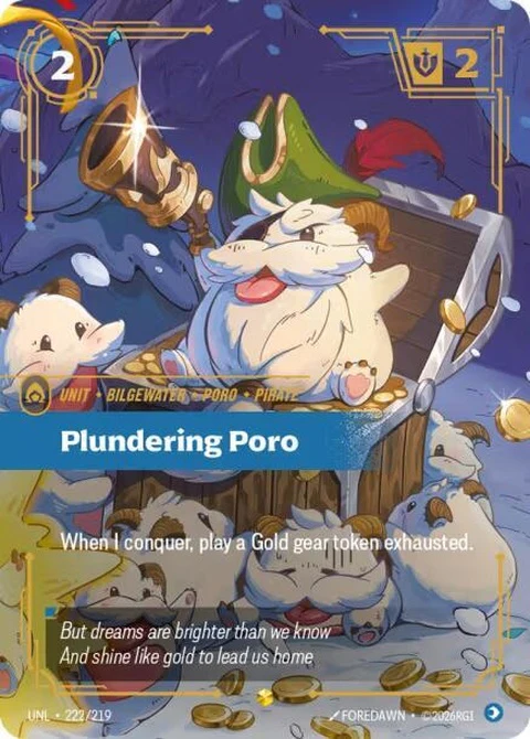Plundering Poro (Overnumbered) (222)