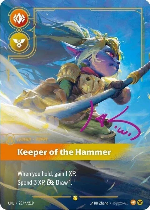 Poppy - Keeper Of The Hammer (Signature) (237*)