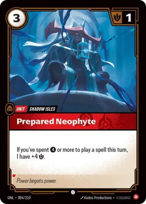 Prepared Neophyte (4)