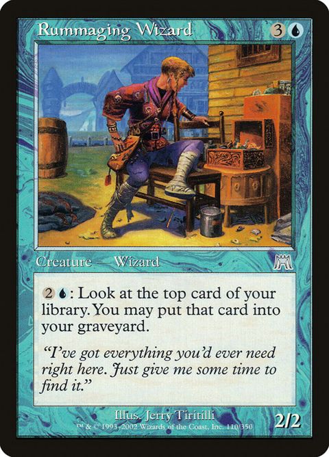 Rummaging Wizard (110)
