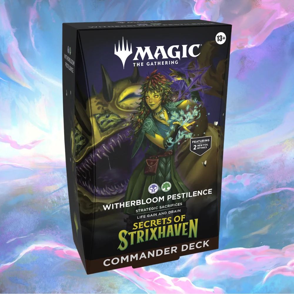 Secrets of Strixhaven Witherbloom Pestilence Commander Deck