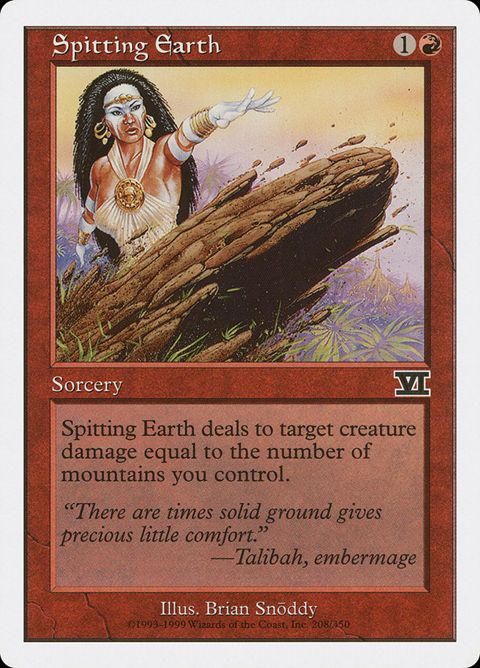 Spitting Earth (208)