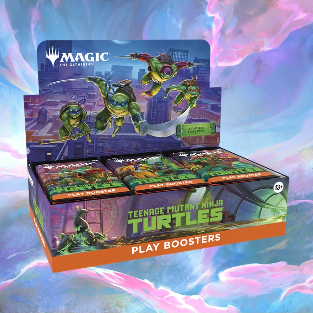 Teenage Mutant Ninja Turtles Play Booster Display