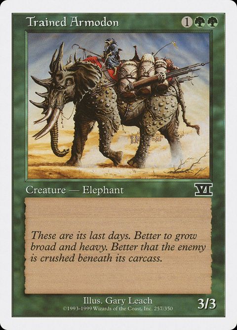 Trained Armodon (257)