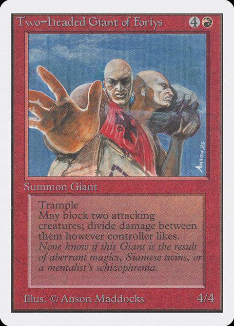 Two-Headed Giant of Foriys (180)