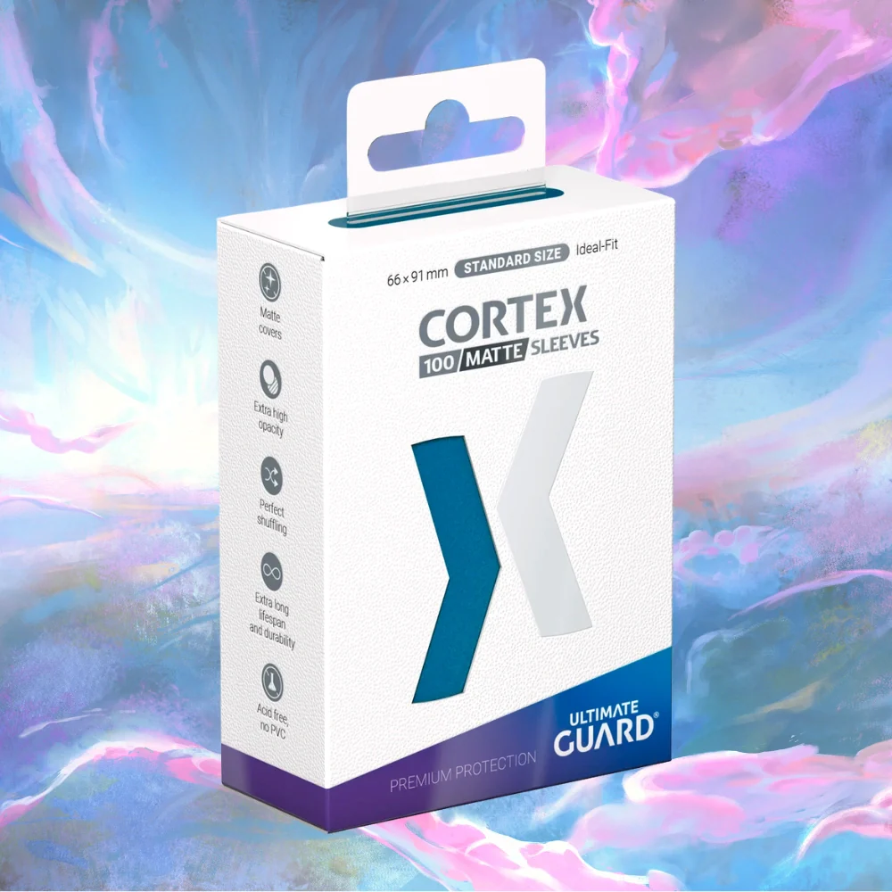 Ultimate Guard Cortex Sleeves (Matte Petrol | Standard Size)