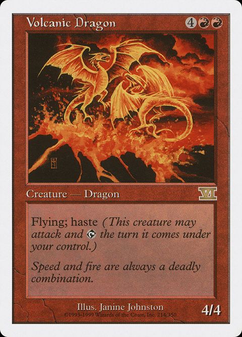 Volcanic Dragon (214)