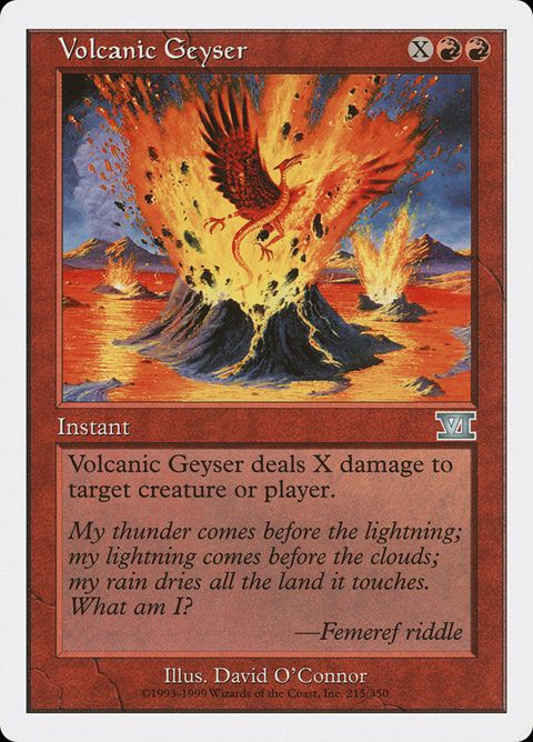 Volcanic Geyser (215)