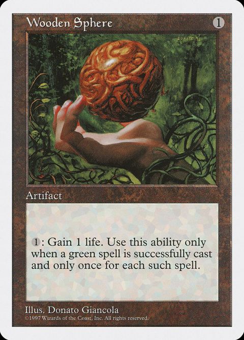 Wooden Sphere (409)
