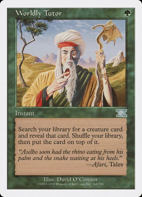 Worldly Tutor (269)